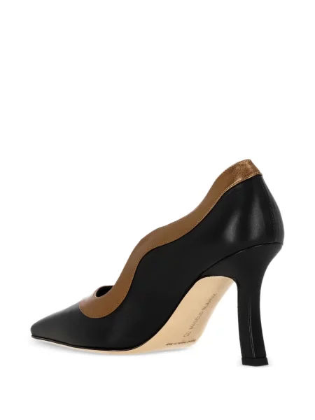 Pantofi cu toc Manolo Blahnik negru