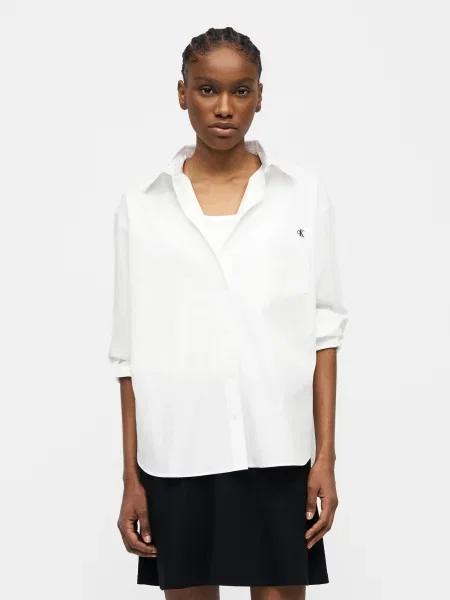 Calvin Klein Jeans Cămașă alb