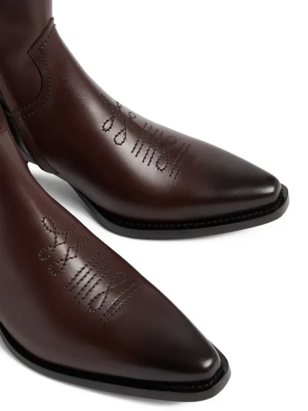 Botine Dsquared2 cowboy maro