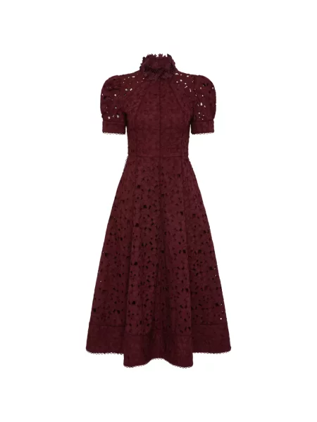 Rochie midi Rebecca Vallance roșu