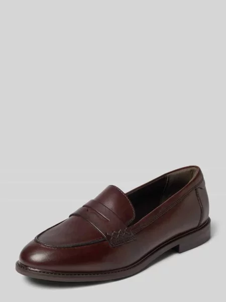 Loafersy z naturalnej skóry Tamaris