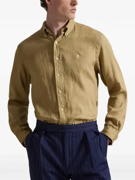 Czapka z daszkiem Polo Ralph Lauren w kratkę z twillu biznesowa niebieska