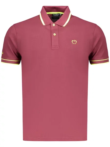 Tricou polo Baci&amp;abbracci roșu