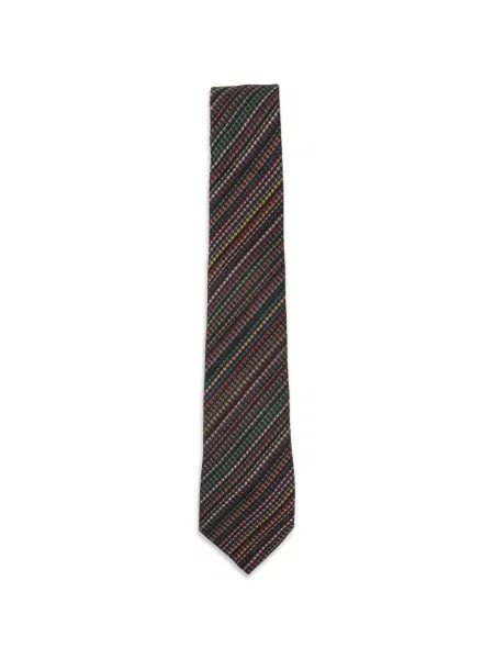 Cravată Paul Smith cu model pepito negru