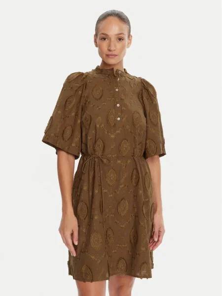 Bruuns Bazaar Ing ruha Canterbury Imilia Straight Fit barna