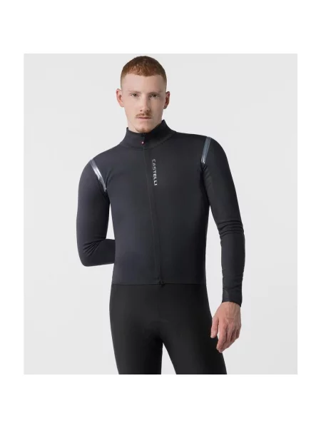 Kurtka rowerowa Castelli Perfetto 4 Rosso Corsa S czarny