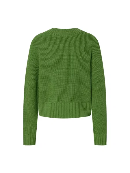 Dzianinowy sweter Windsor zielony