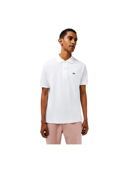 Koszulka polo Lacoste klasyczna biała
