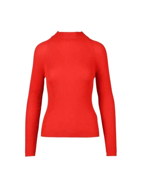 Sweter Mantu czerwony