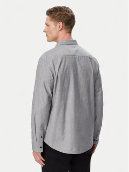 Calvin Klein Jeans Marškiniai Oxford Classic pilka