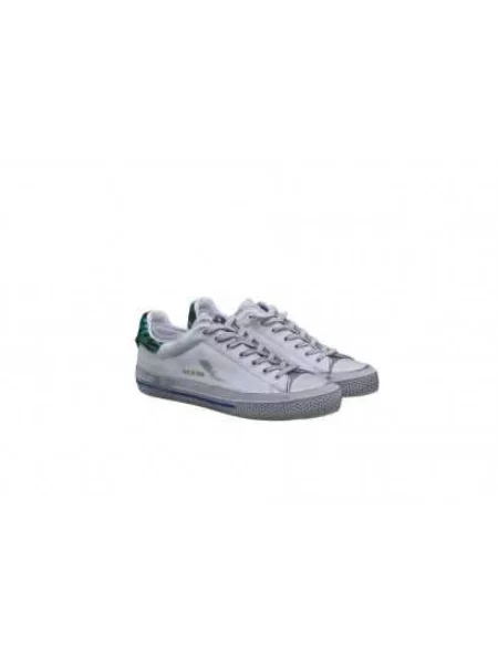 Sneakersy Hidnander skórzane białe