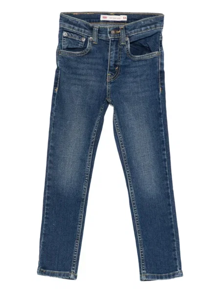Jeansy straight leg dziecięce Levi's niebieskie