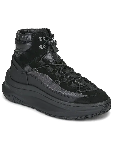 Pantofi Moon Boot din piele negru