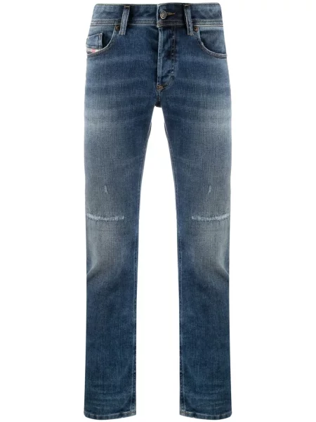 Blugi skinny Diesel skinny fit albastru