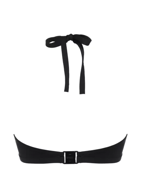 Top Eres cu gât halter negru