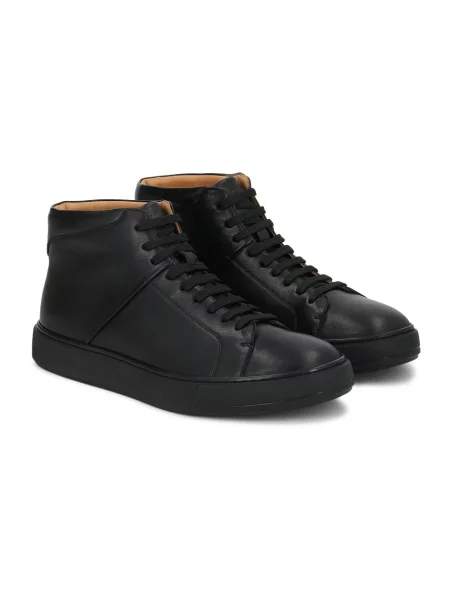 Sneakersy Kazar skórzane czarne