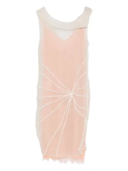 Rochie Gemy Maalouf transparente din dantelă de costum