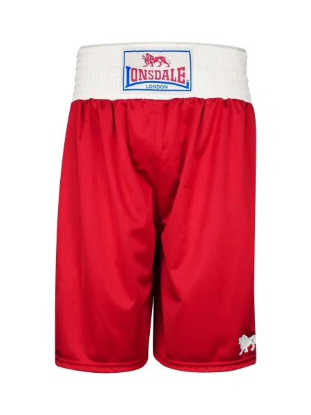 LONSDALE Pantaloni sport albastru / roșu alb
