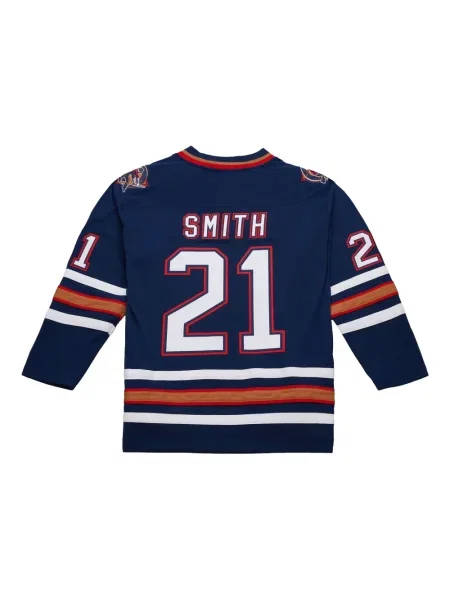Cămașă Mitchell & Ness din jerseu albastru