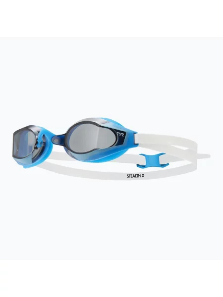 Okulary do pływania TYR Stealth-X Race smoke/white białe