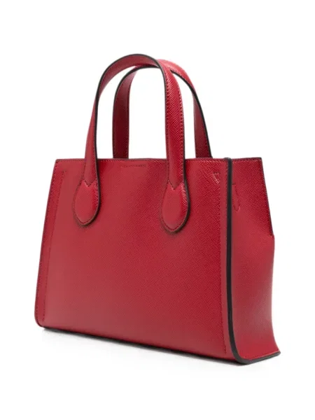 Geantă shopper Twinset cu autograf roșu