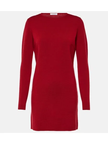 Rochie Max Mara de lână roșu