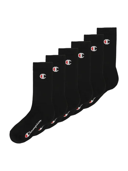 Champion Authentic Athletic Apparel Șosete negru roșu alb