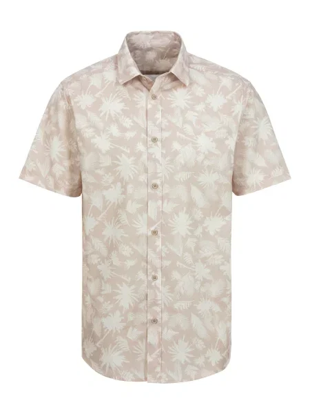 BEACH TIME Košulja svijetlobež bijela