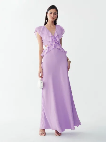 BWLDR Rochie Deri lila