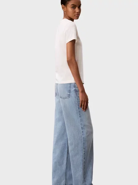 Футболка Calvin Klein з джерсі біла