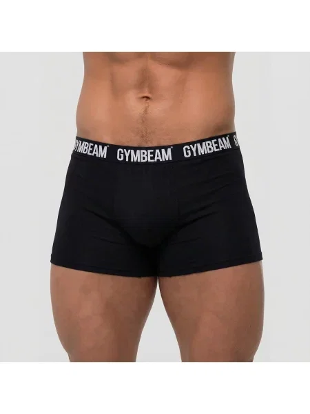 Bokserki FIT Trunks z bawełną Supima czarne