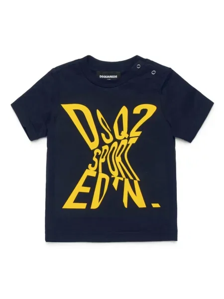 Dětské tričko Dsquared2 modré