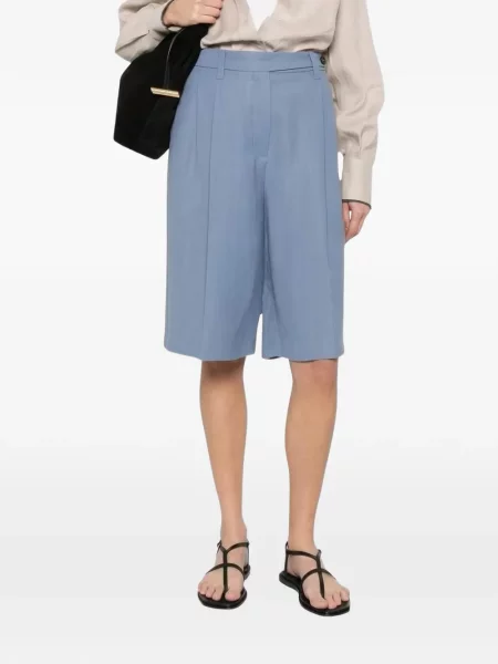 Pantaloni scurți Brunello Cucinelli albastru
