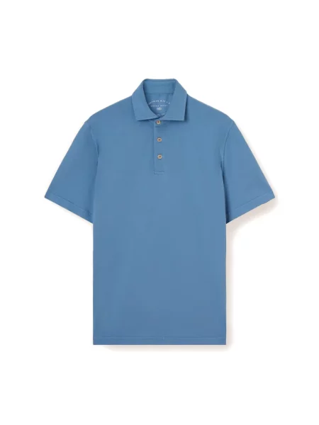 Tricou polo Fedeli albastru