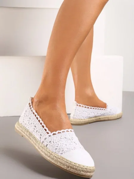 Espadrile Vylixis albe