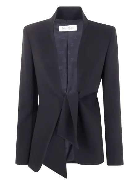 Sacou Max Mara cu legături negru