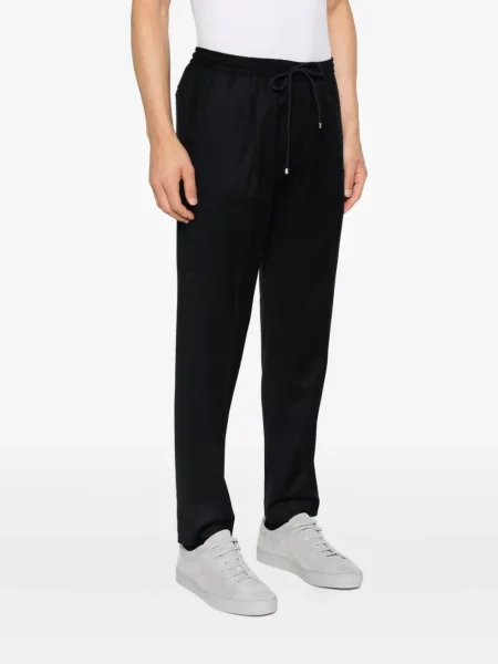 Pantaloni Briglia 1949 de lână cu cordon albastru