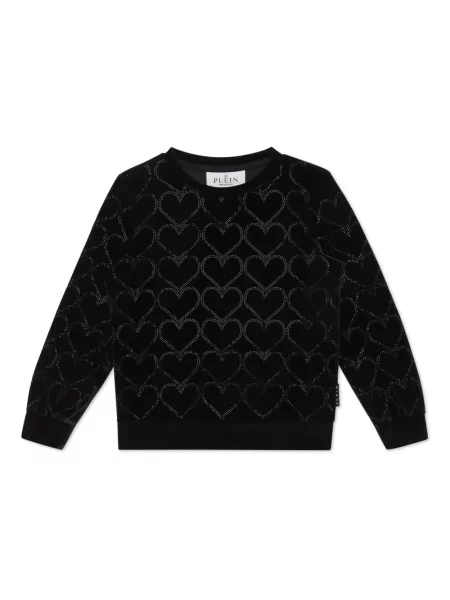Bluza dziecięca Philipp Plein czarna