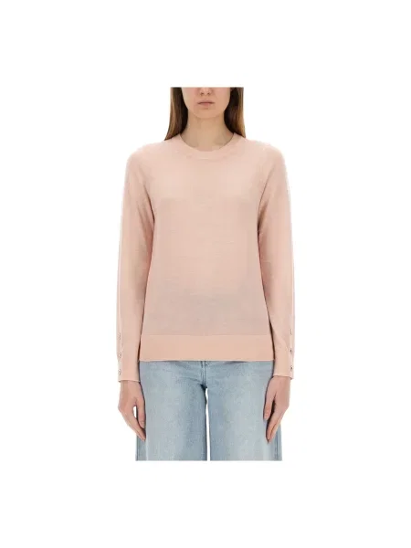 Sweter Michael Kors wełniany różowy