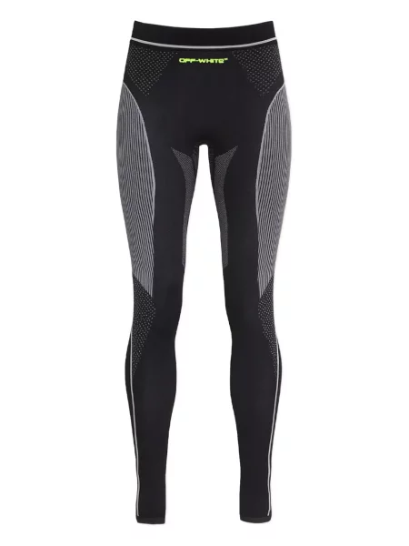 Pantaloni Off-white cu dungi alb