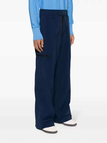 Siuvinėtos bėgimas cargo stiliaus kelnės Adidas mėlyna