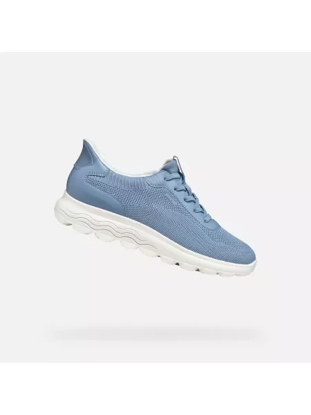 Sneakerși Geox albastru