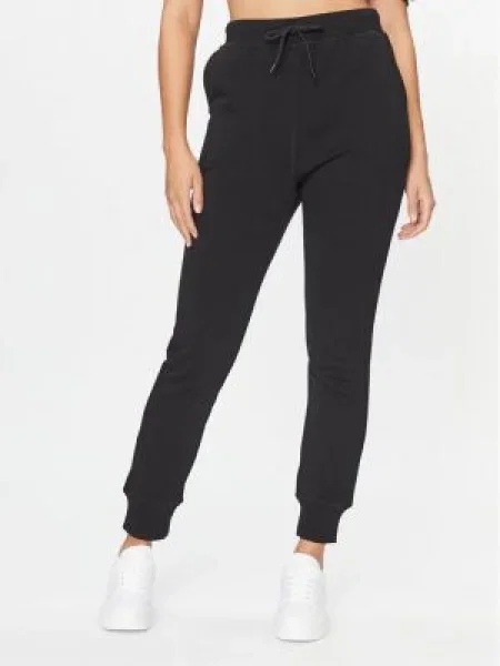 TWINSET Pantaloni trening Regular Fit negru