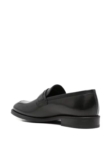 Pantofi loafer John Harrison din piele negru