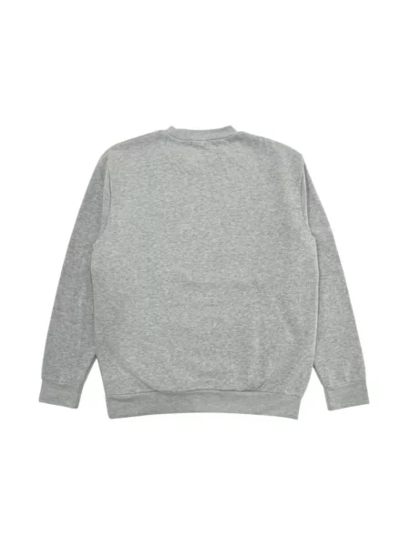 Polar Cavalli Class z okrągłym dekoltem polarowy z kapturem szary