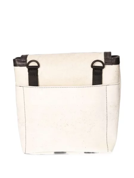 Geantă crossbody Freitag cu autograf alb