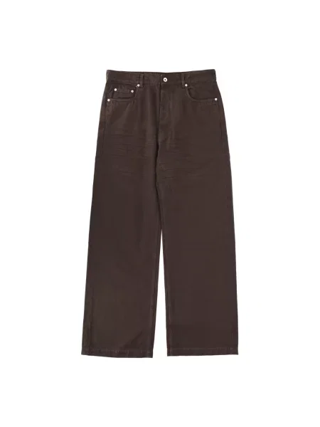 Jeansy Rick Owens brązowe
