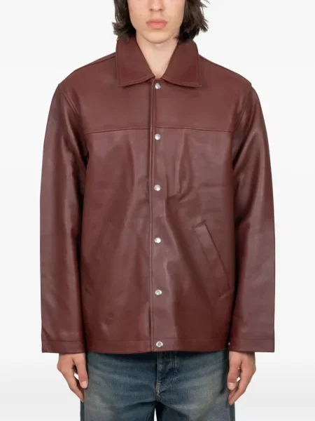 Kožna jakna Sunflower crvena