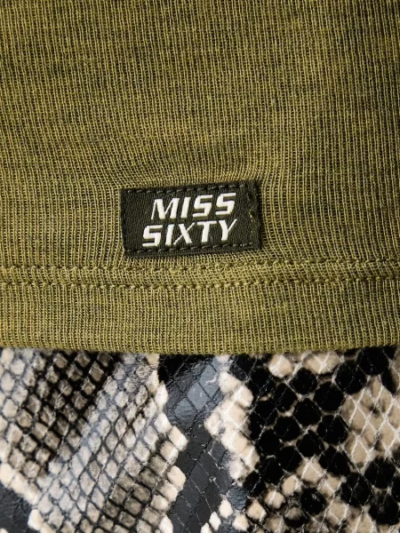 Шерстяной лонгслив Miss Sixty