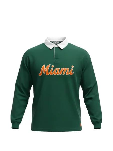 Lung tricou polo Eric Emanuel verde